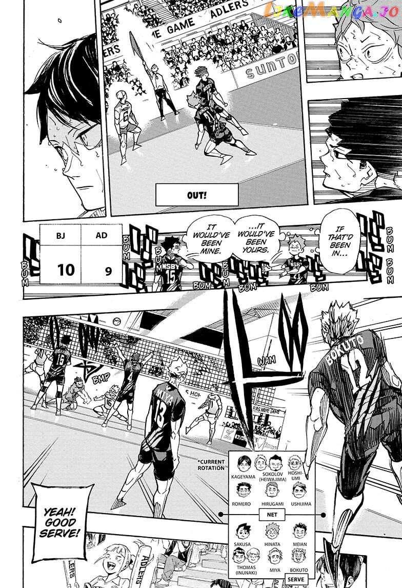 Haikyuu!!, Chapter 397 image 06